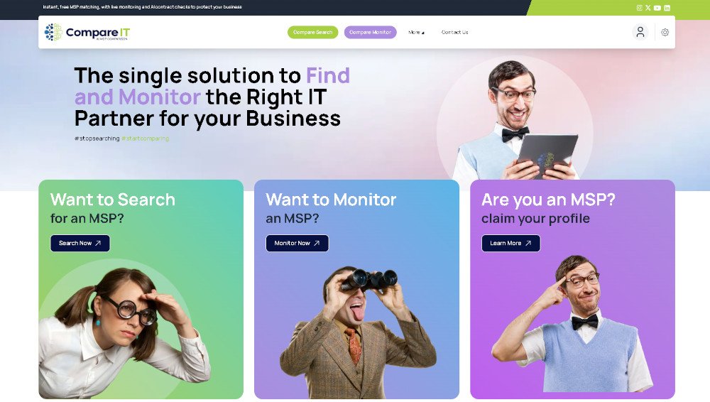 CompareIT homepage